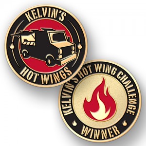 Custom Challenge Coins Help Promote Food Trucks