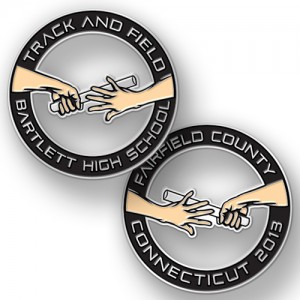 Create Custom Challenge Coins for Your Track and Field Events
