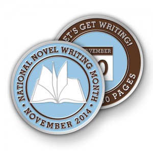 Create Custom Challenge Coins for National Novel Writing Month
