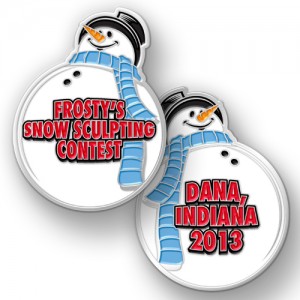 Custom Challenge Coins for Your Snow Sculpting Week Event
