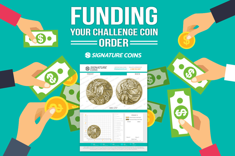 Funding Your Challenge Coin Order