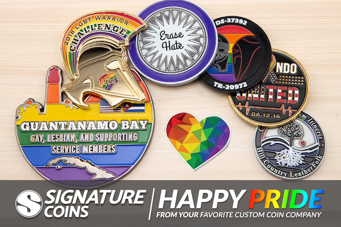 Happy Pride From Your Favorite Custom Coin Company