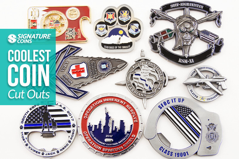 Coolest Coin Cut Outs