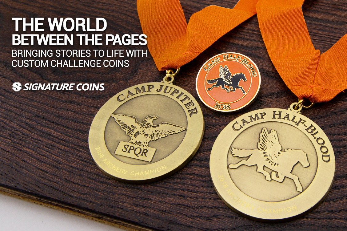 The World Between the Pages: Bringing Stories to Life With Custom Challenge Coins