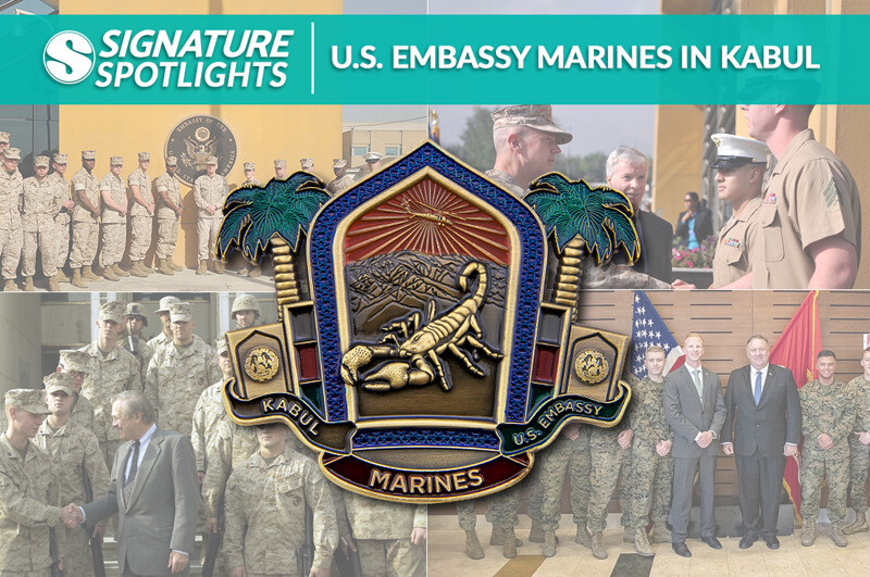 Signature Spotlights: U.S. Embassy Marines in Kabul