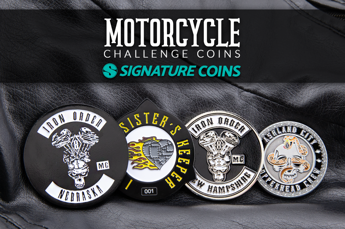 Motorcycle Challenge Coins