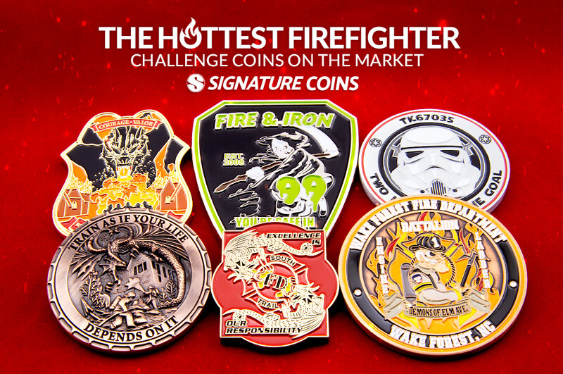 The Hottest Firefighter Challenge Coins on the Market