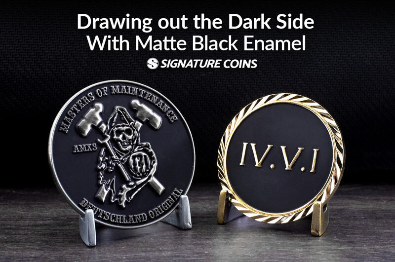 Drawing out the Dark Side With Matte Black Enamel