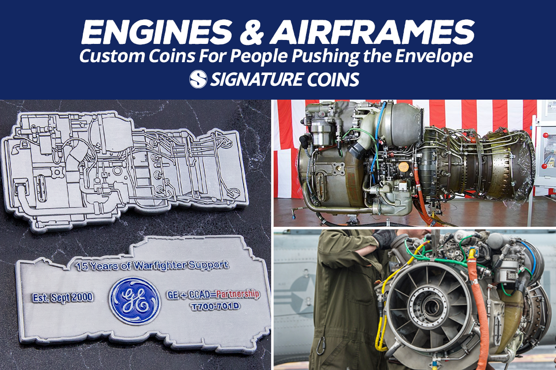 Engines and Airframes: Custom Coins For People Pushing the Envelope