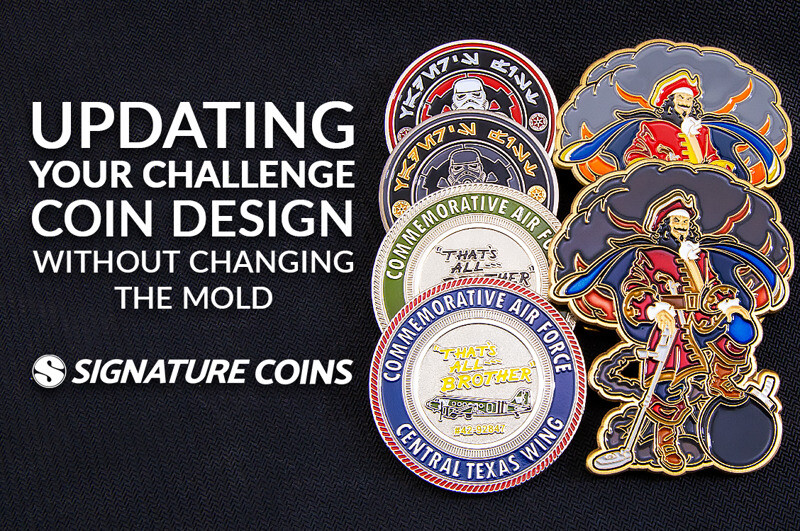 Updating Your Challenge Coin Design Without Changing the Mold