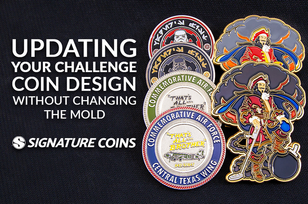 Updating Your Challenge Coin Design Without Changing the Mold