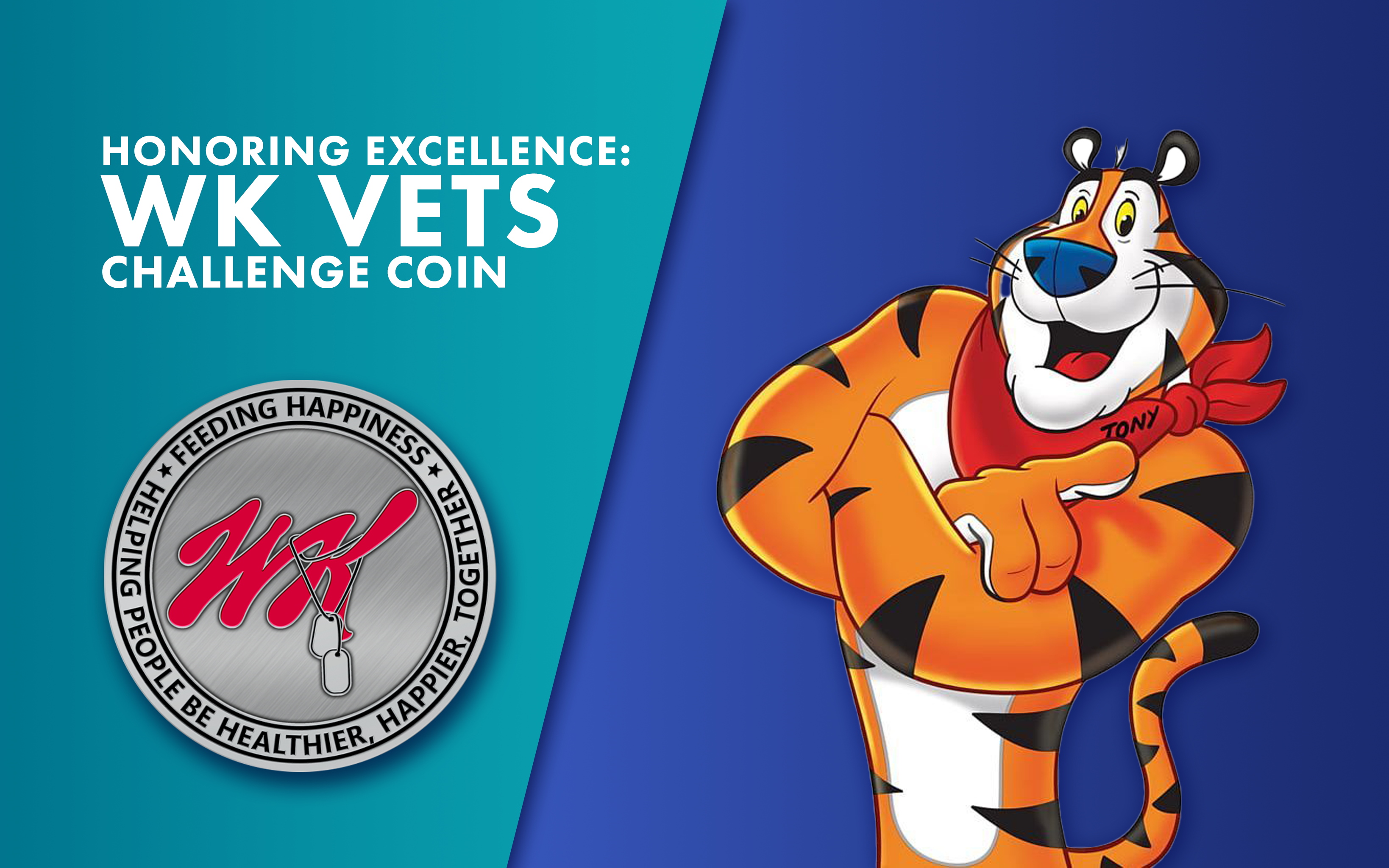 Kellogg’s Challenge Coins are Gr-r-reat!