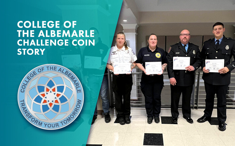 College of the Albemarle’s Coining Ceremony