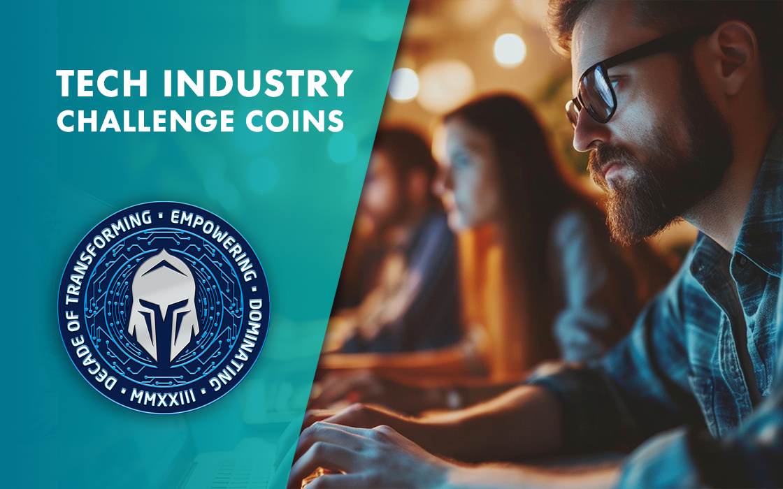 Tech Sector Custom Challenge Coins: Commemorate, Motivate, and Inspire
