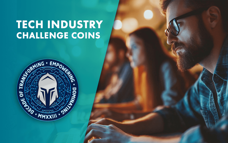 Tech Sector Custom Challenge Coins: Commemorate, Motivate, and Inspire