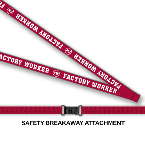 Safety Breakaway Attachments for Your Factory Worker Lanyards