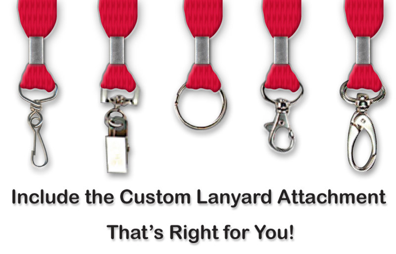 Include the Custom Lanyard Attachment That’s Right for You