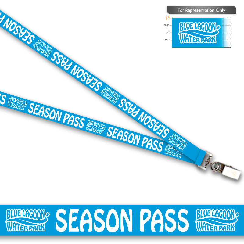 Create Custom Lanyards to Give to Your Season Pass Holders