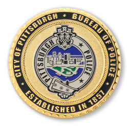 Pittsburgh Police Creates Their Own Unique Custom Challenge Coins