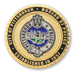 Pittsburgh Police Creates Their Own Unique Custom Challenge Coins