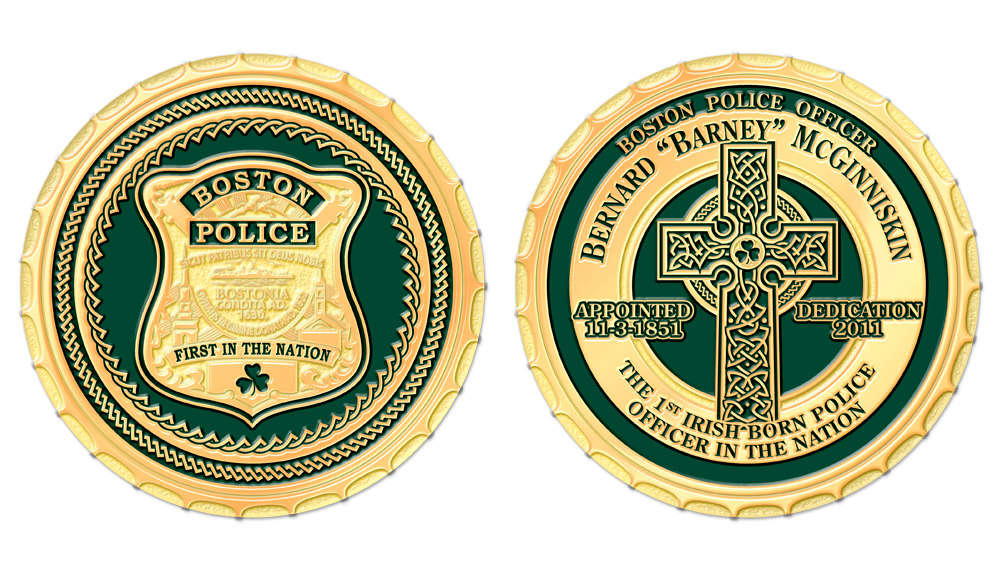 Police Officer Memorial Challenge Coins Are Very Popular