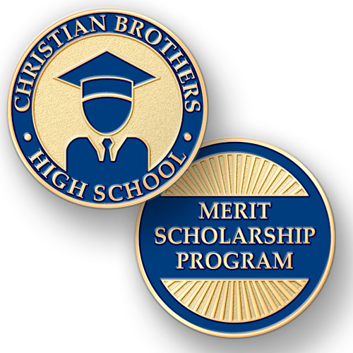 Custom Challenge Coins for Your Merit Scholars