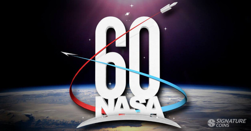 Celebrating NASA's 60th Birthday: Six Decades of Space Exploration and Galactic Coinage