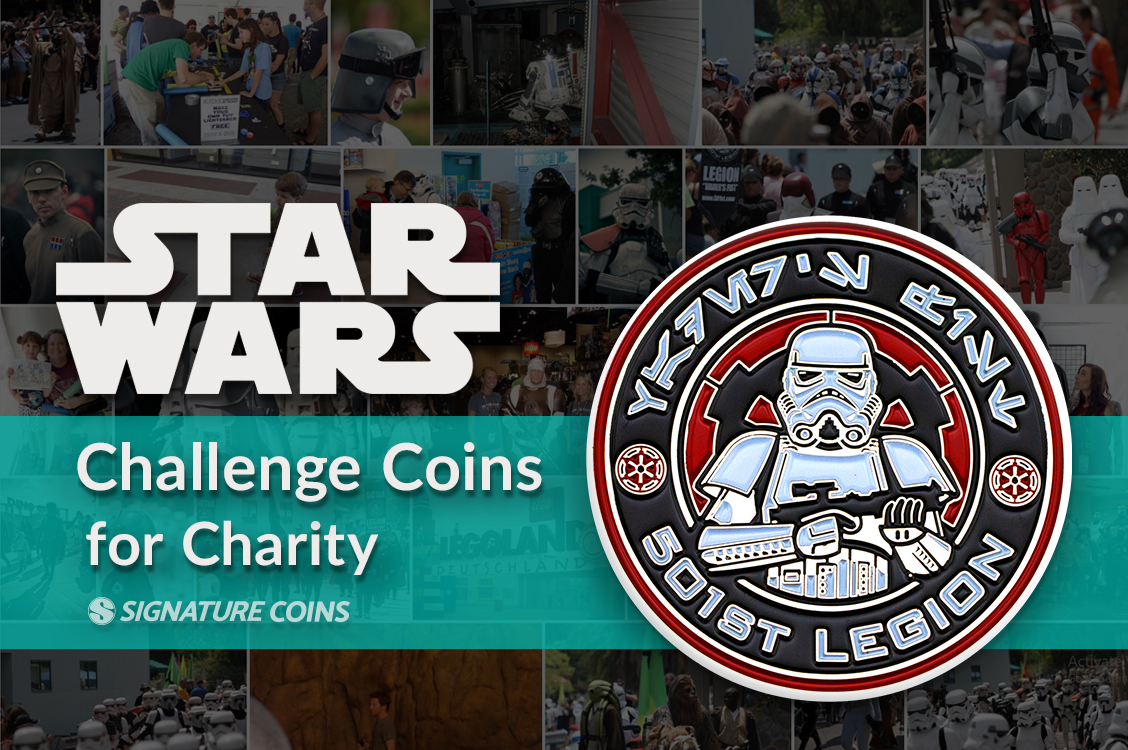 Star Wars Challenge Coins For Charity