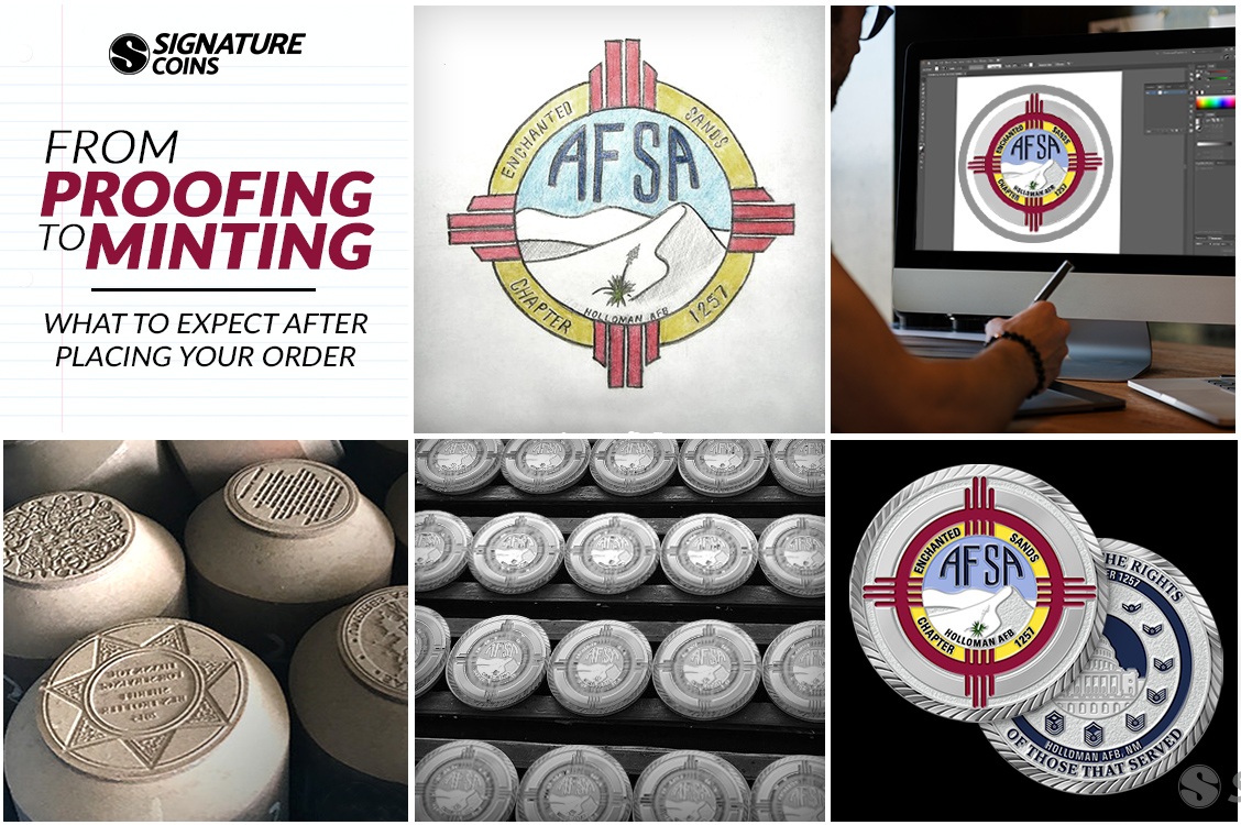 From Proofing to Minting: What to Expect After Placing Your Order