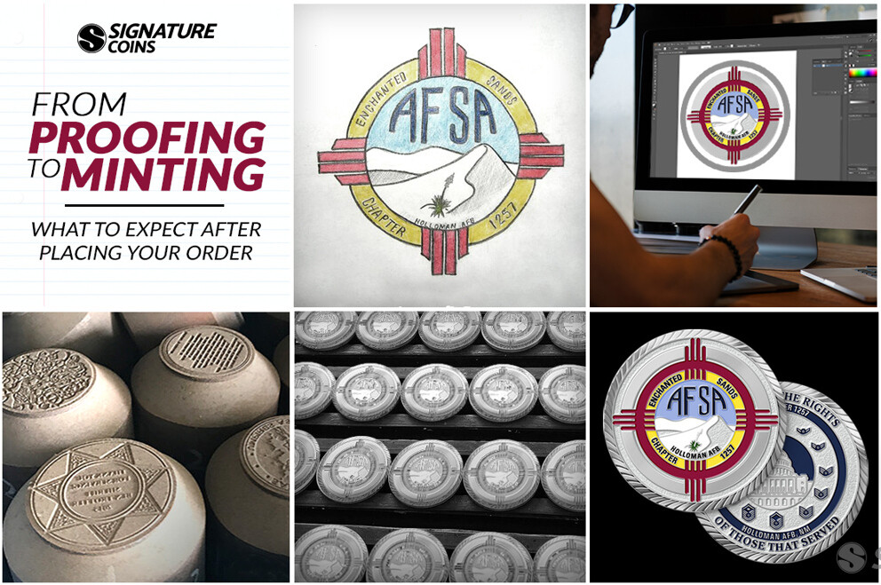 From Proofing to Minting: What to Expect After Placing Your Order