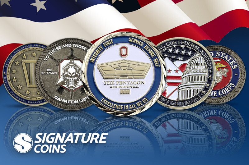 Corporate Coins on Military Bases