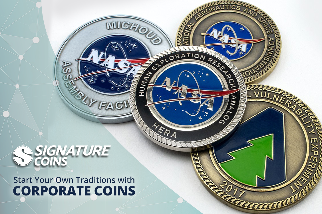 Start Your Own Traditions with Corporate Coins