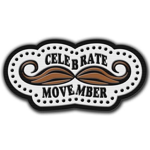 Custom Moustache Patches for Your Movember Event