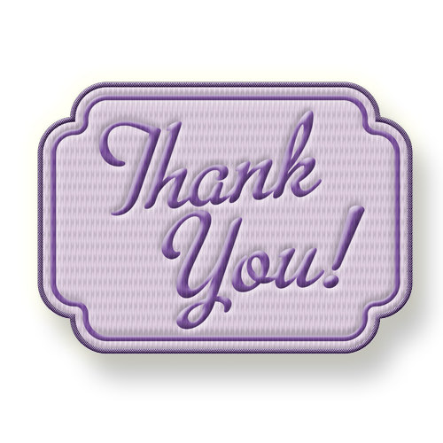 Slip a Custom Patch in a Thank You Note on December 26th