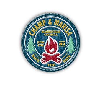 Create Custom Patches to Hand Out as Wedding Favors to Your Guests