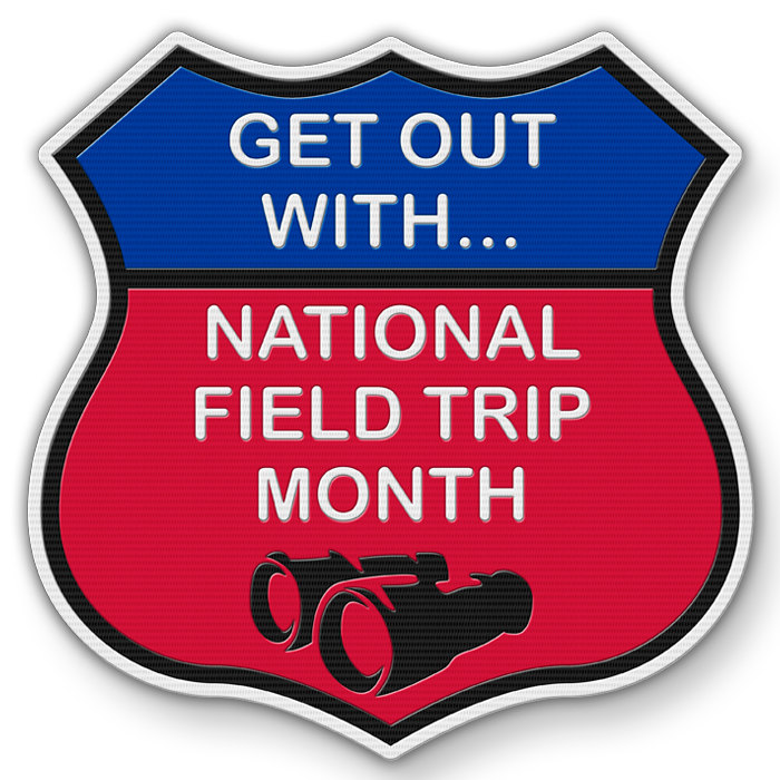 Create Custom Embroidered Patches for National Field Trip Month
