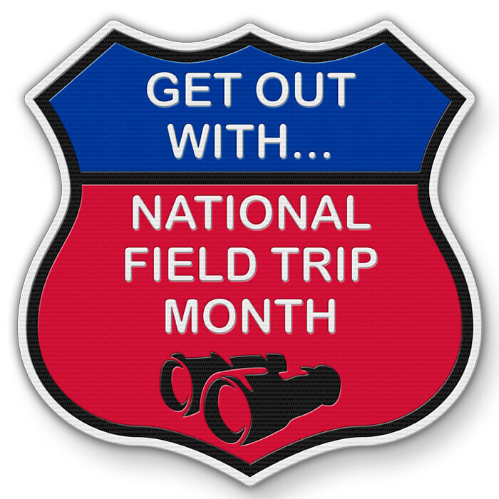 Create Custom Embroidered Patches for National Field Trip Month