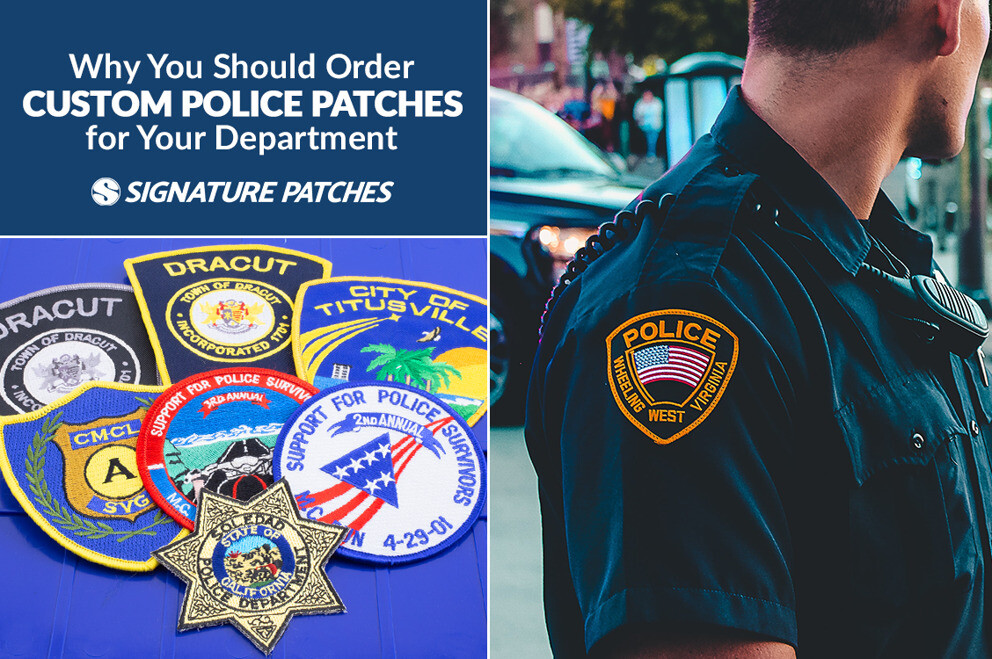 Why You Should Order Custom Police Patches for Your Department