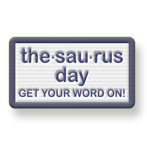 Encourage People to Expand Their Vocabulary with Thesaurus Day Patches