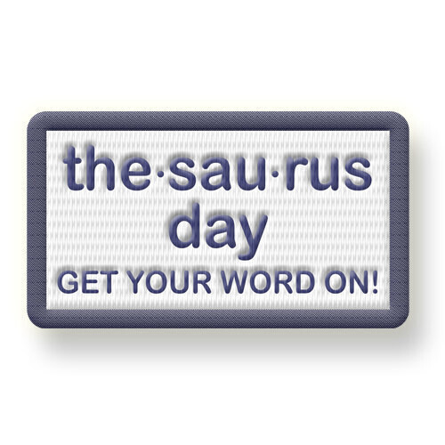 Encourage People to Expand Their Vocabulary with Thesaurus Day Patches