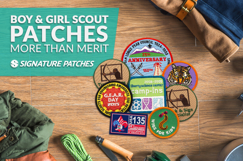Boy and Girl Scout Patches: More Than Merit