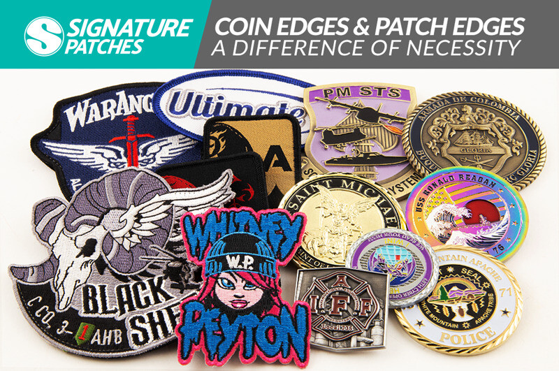 Coin Edges and Patch Edges: A Difference of Necessity