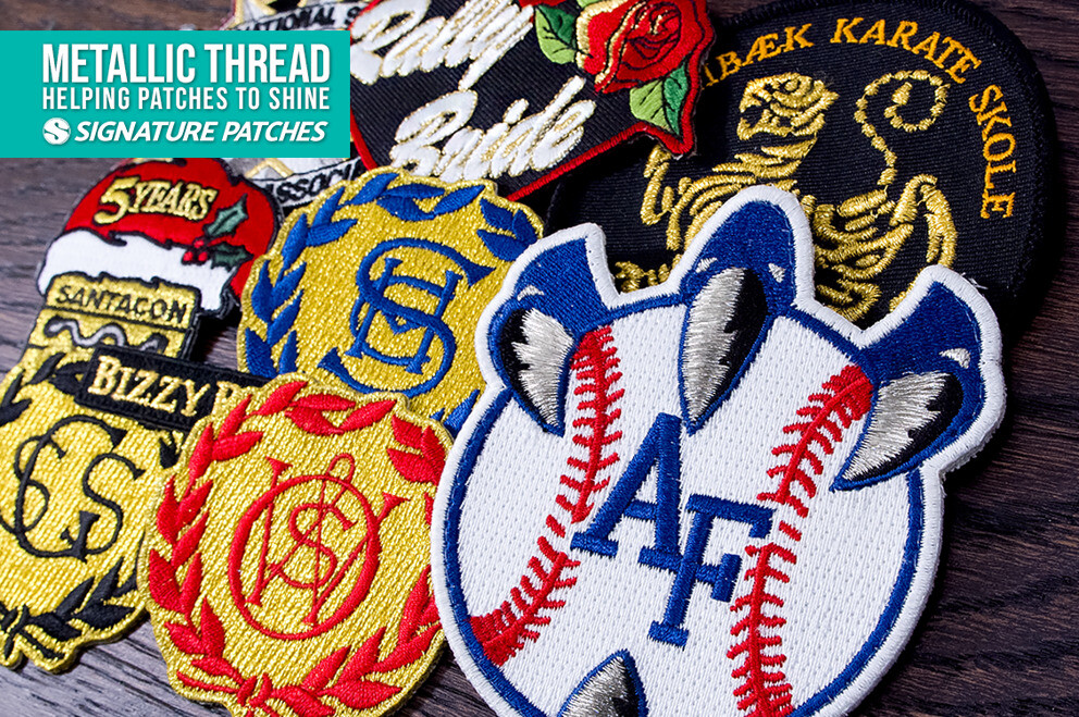 Metallic Thread: Helping Patches to Shine