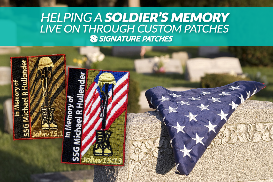 Helping a Soldier’s Memory Live on Through Custom Patches