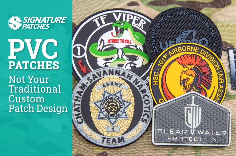 PVC Patches: Not Your Traditional Custom Patch Design