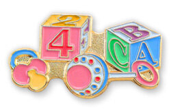 Looking for a Unique Gift to Hand Out At Your Baby Shower? Try Custom Lapel Pins!