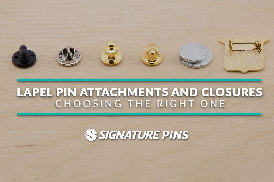 Lapel Pin Attachments and Closures: Choosing the Right One