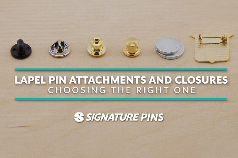 Lapel Pin Attachments and Closures: Choosing the Right One