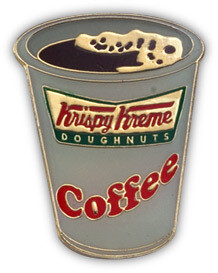 Krispy Kreme Entices Customers with Promotional Lapel Pin