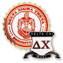 Fraternities and Sororities Use Custom Lapel Pins For Recognition and Initiation Ceremonies